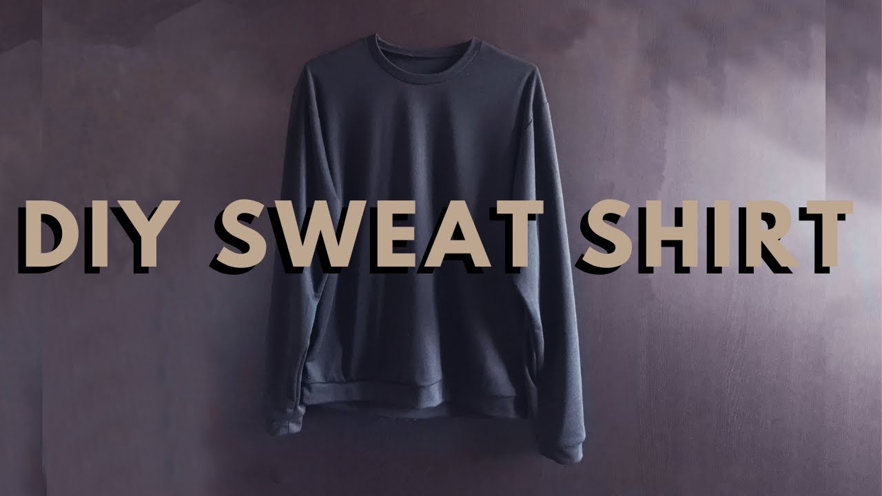DIY SWEAT SHIRT FACILE | 🍂