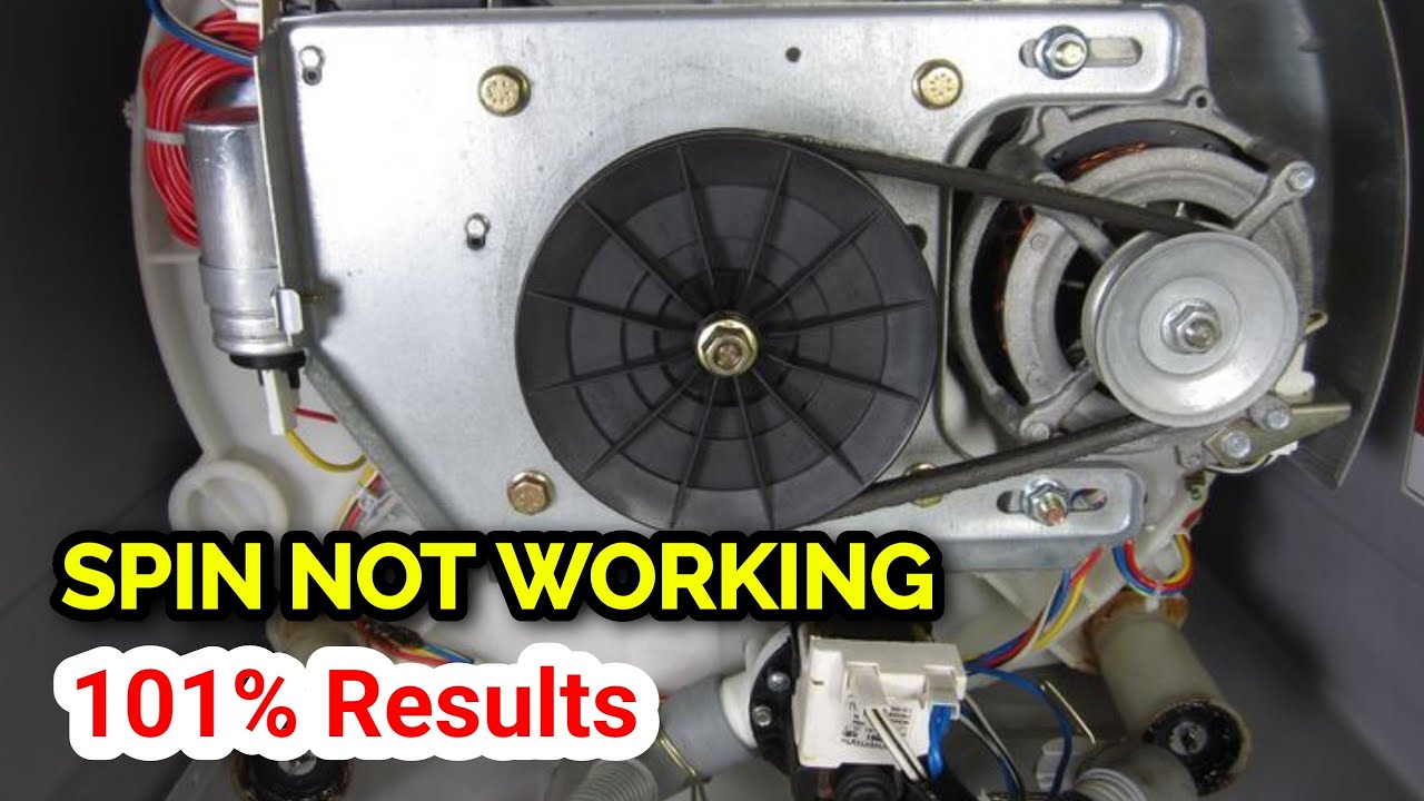 washing machine spin not working | automatic washing machine spin repair, washing machine repair