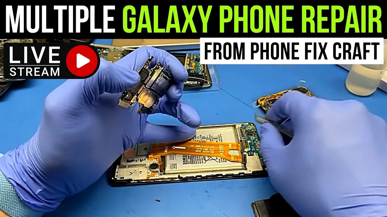 Samsung Galaxy A50, A21s, A51 and A41 repair. Genuine screen replacements.