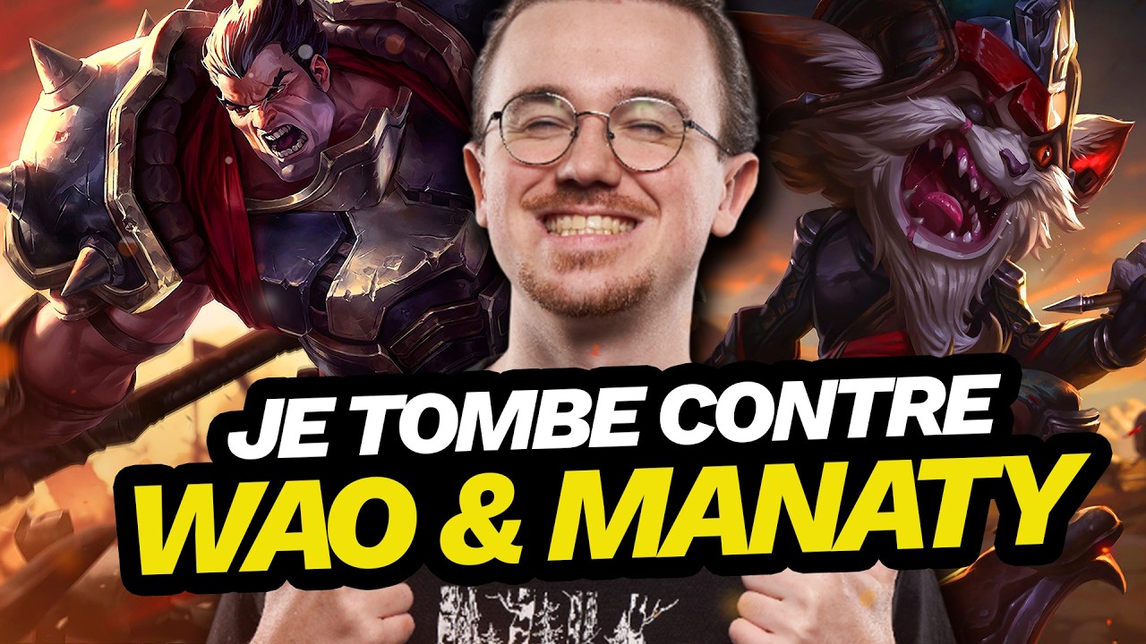 JE TOMBE CONTRE WAO ET MANATY