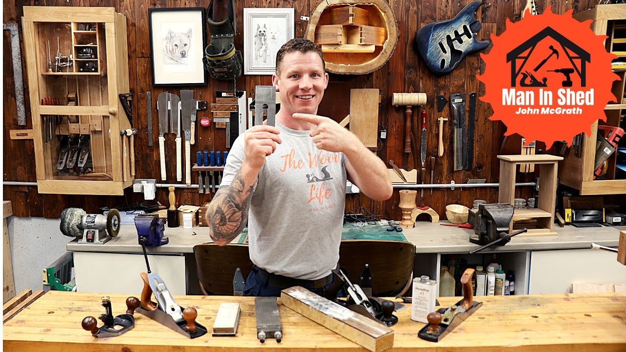 Plane Blade Sharpening When You're Broke/ On a Budget! How I Started Sharpening.