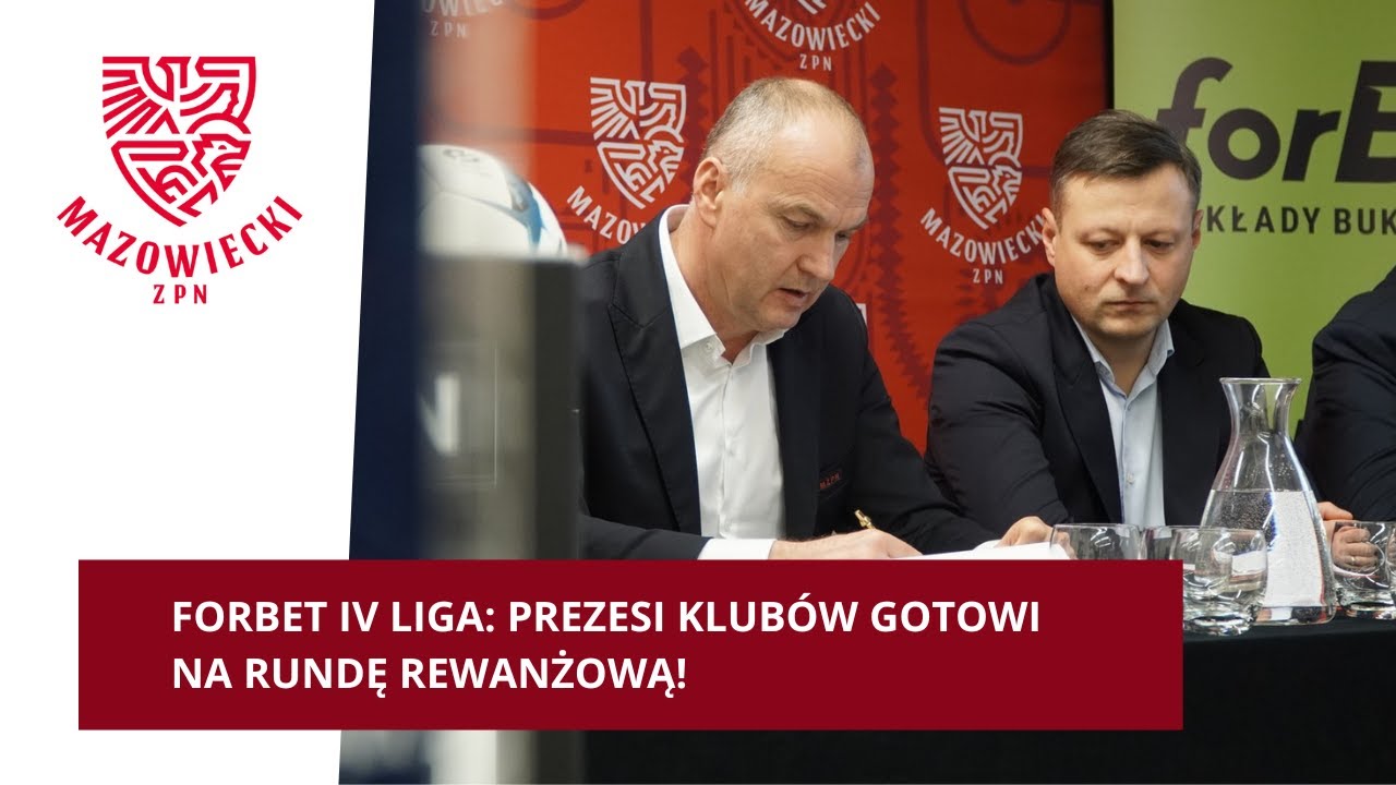 PREZESI KLUB&Oacute;W FORBET IV LIGI SPOTKALI SIĘ W SIEDZIBIE MZPN: JESTEŚMY GOTOWI NA WIOSENNE WYZWANIA!