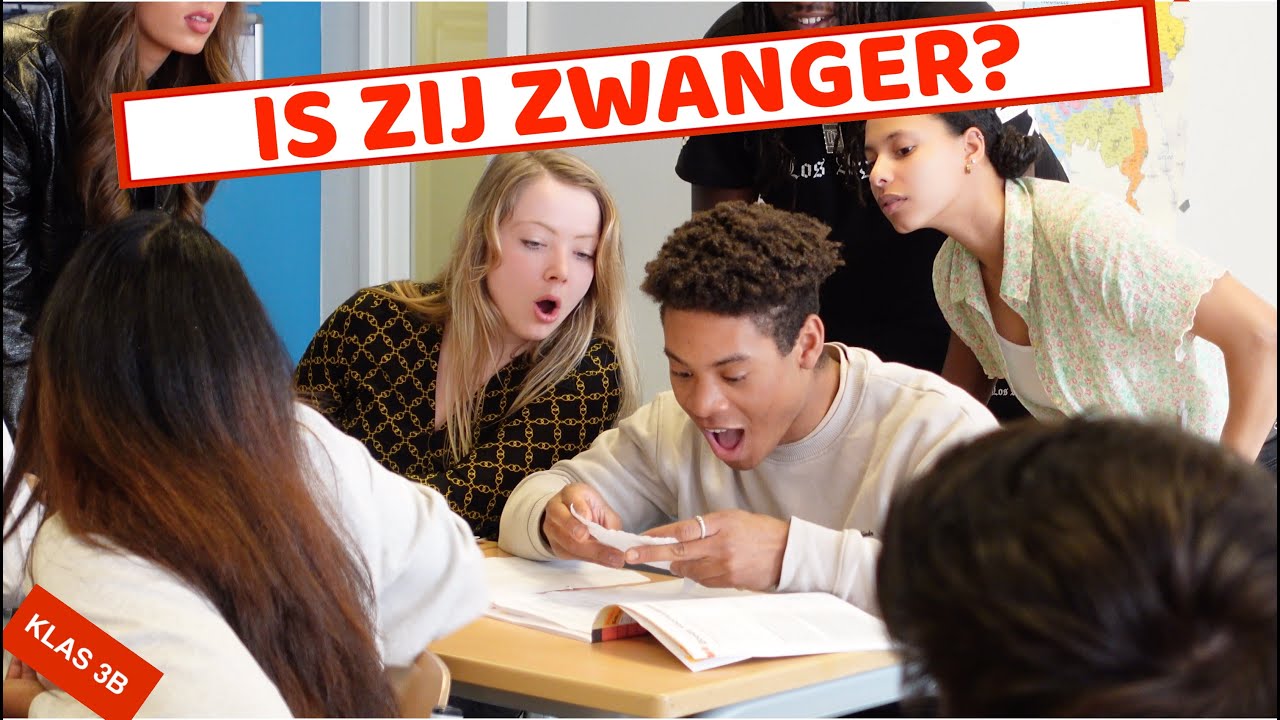 LEERLING ZWANGER IN DE KLAS