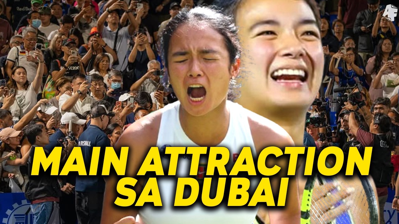 BUONG UAE GINULAT! ALEXANDRA EALA MAIN ATTRACTION SA  DUBAI DUTY FREE TENNIS CHAMPIONSHIPS 2026