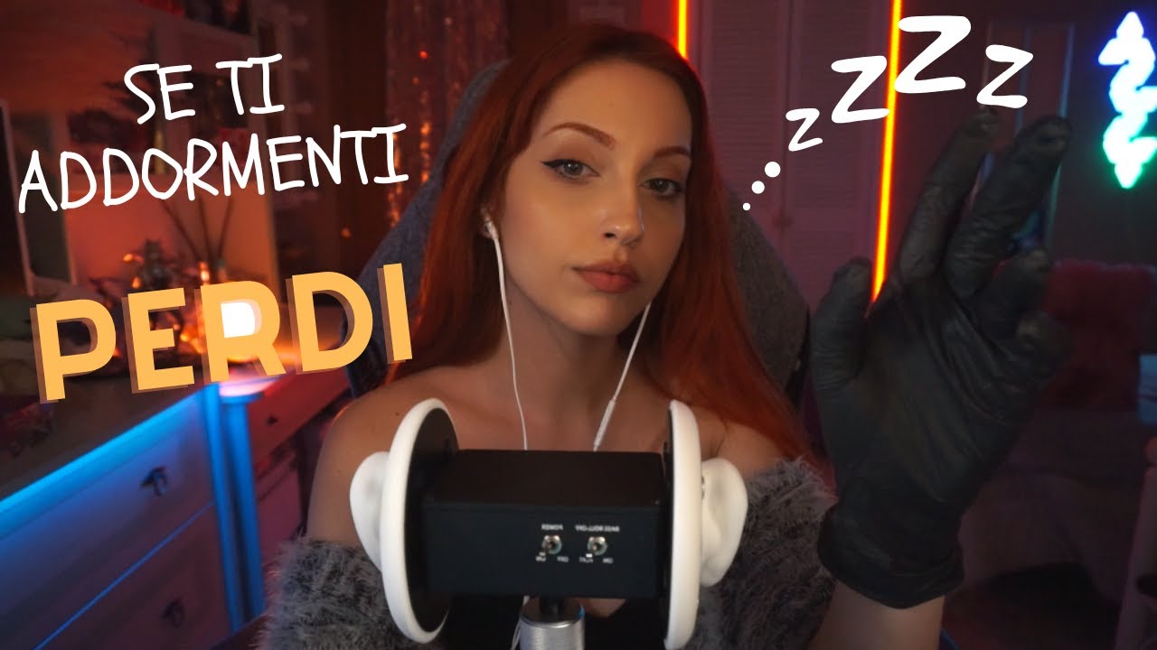 ASMR: SE TI ADDORMENTI PERDI, livello ESTREMO 💤