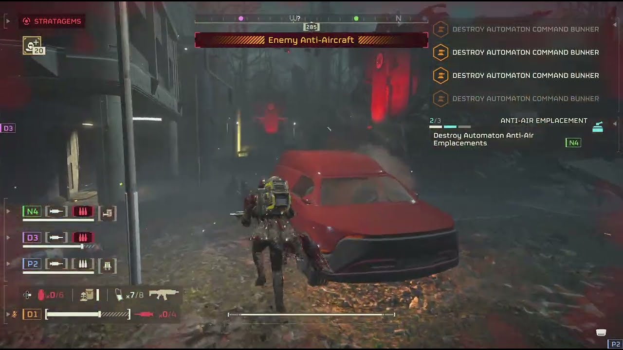 HELLDIVERS 2 Clasa Destroy Command Bunkers