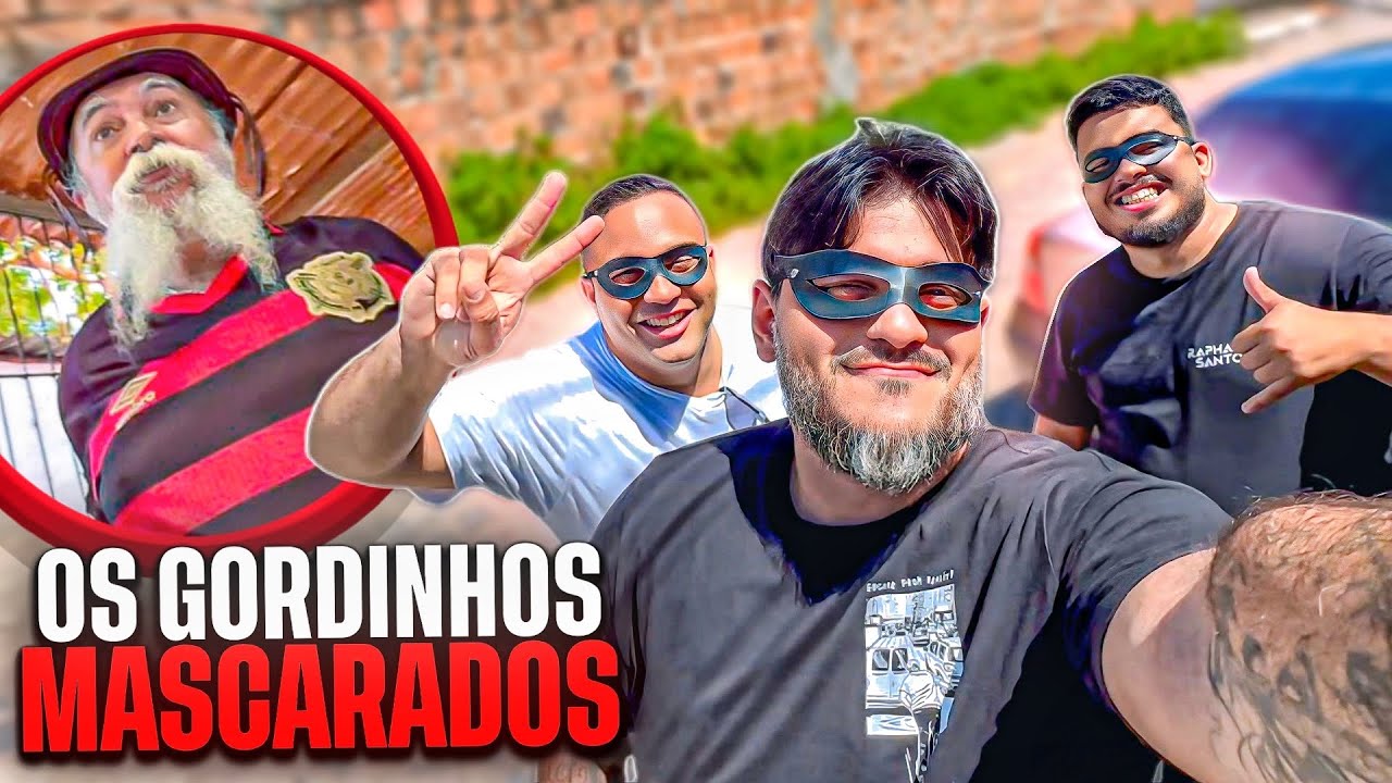 OS GORDINHOS MASCARADOS CHEGARAM NO SÍTIO DE LUIZ DO SOM | LUIZ DO SOM