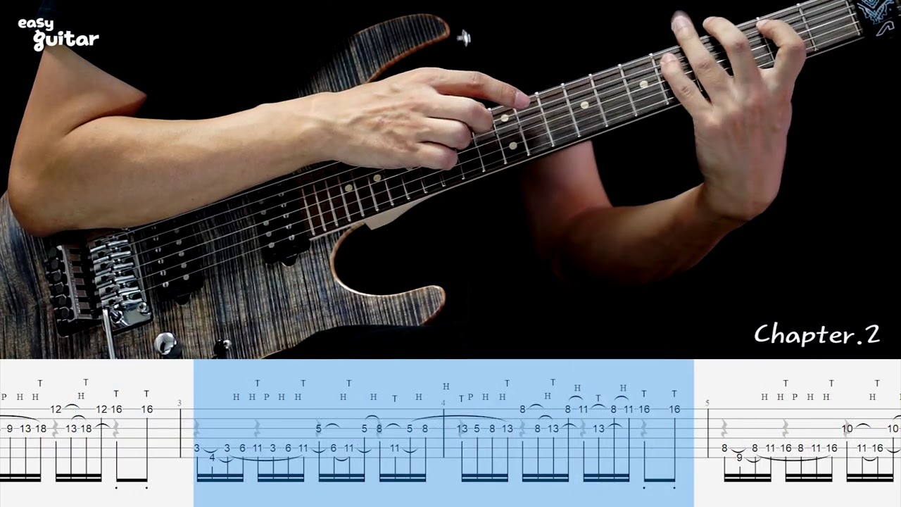 Beethoven - Moonlight Sonata 3rd Movement Guitar Lesson part.1 With Tab (Slow teampo)