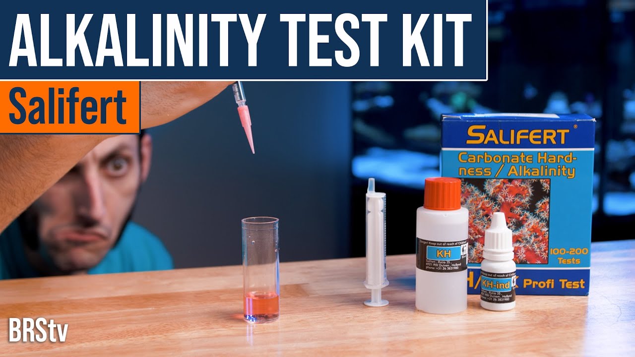 Salifert Alkalinity Reef Tank Test Kits: Trusted, Affordable, Reliable For Years & Years.