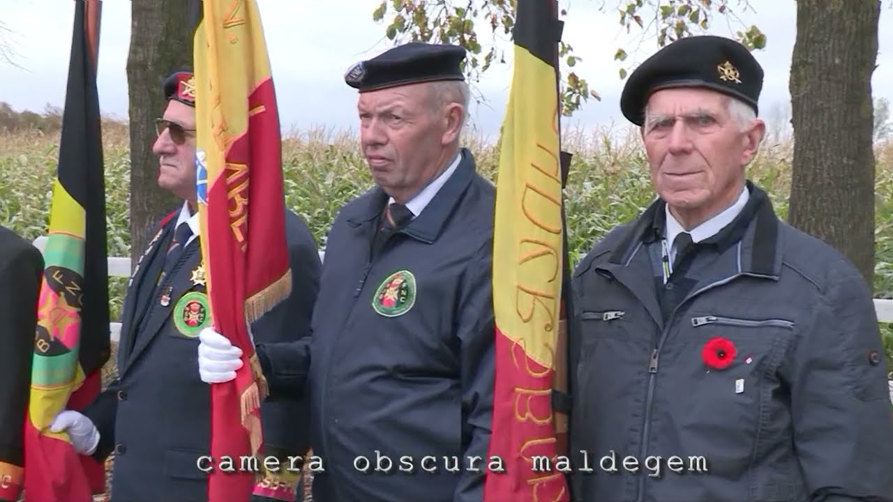 6846 Herdenking van de Slag van Burkel door het 1ste Regiment Gidsen 17-10-2025./PLGID25