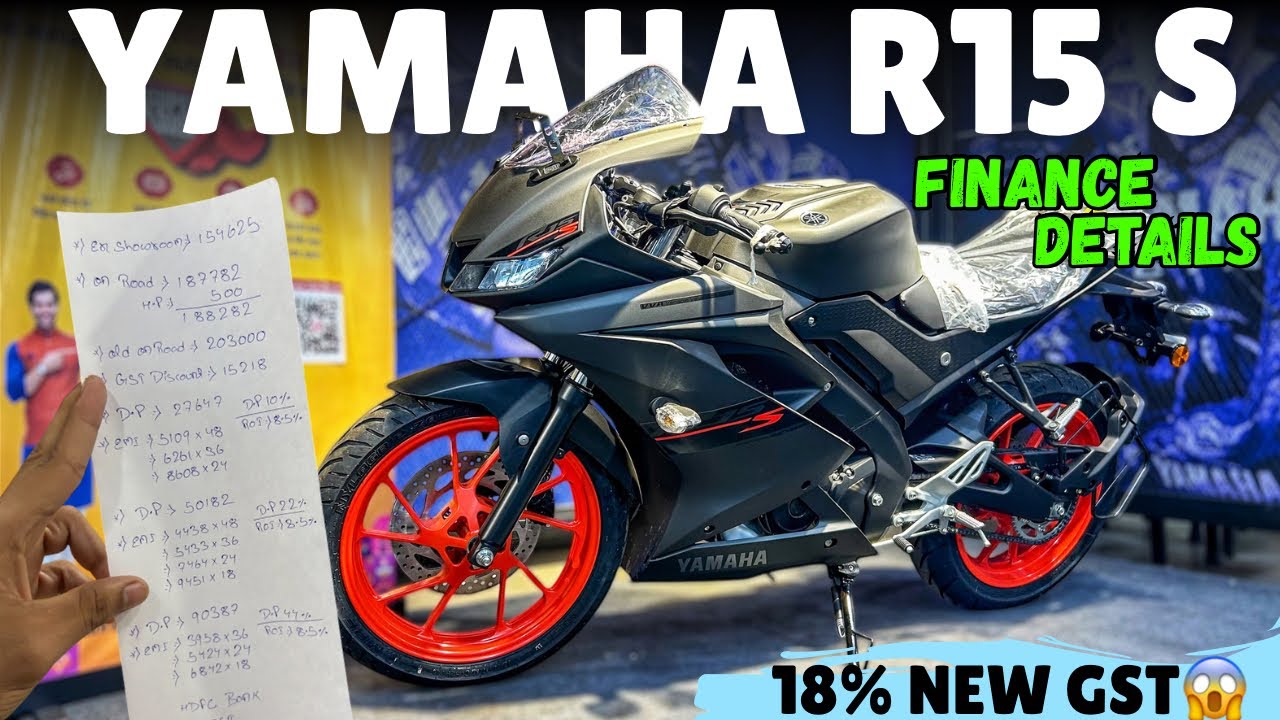 🔥Yamaha R15 S Finance Details | EMI, Down Payment, Interest Rate & On-Road Price Explained!