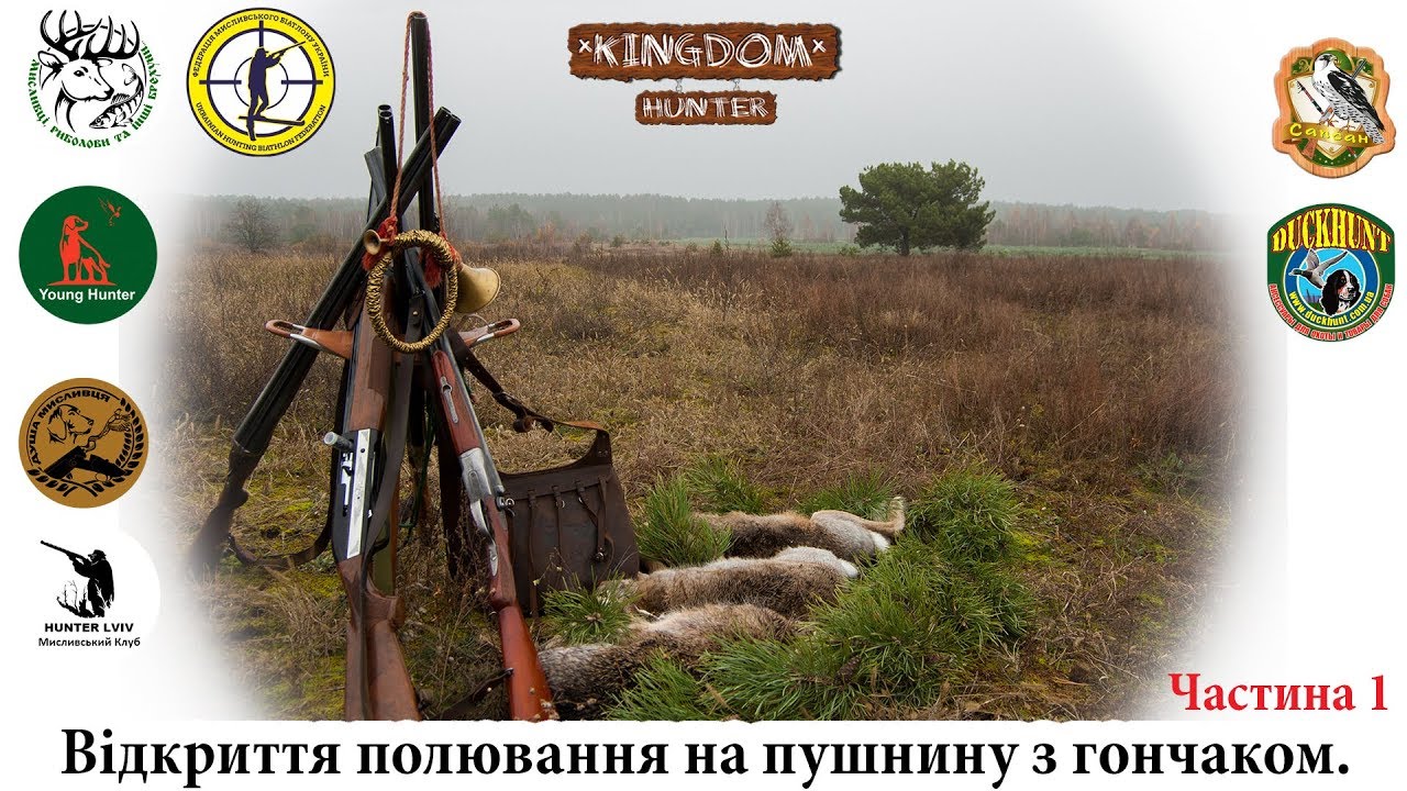 Відкриття полювання на зайця з гончаком.  Частина 1