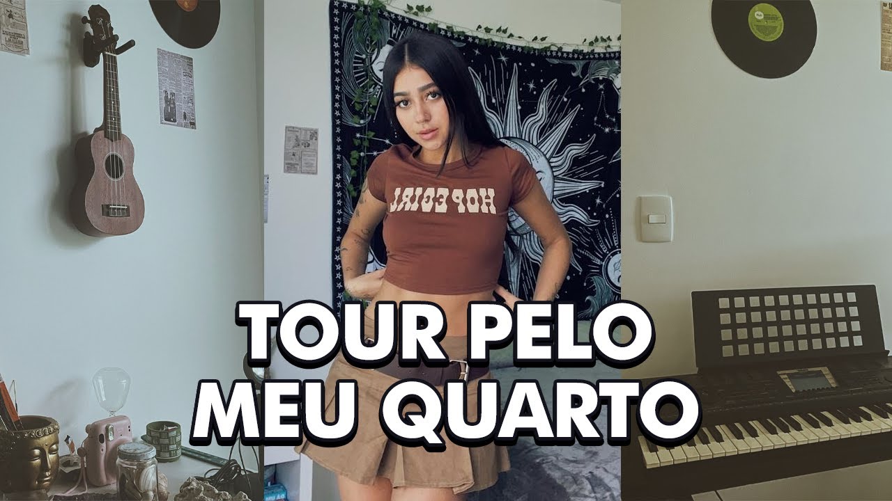 MOSTREI TUDO DO MEU NOVO QUARTO