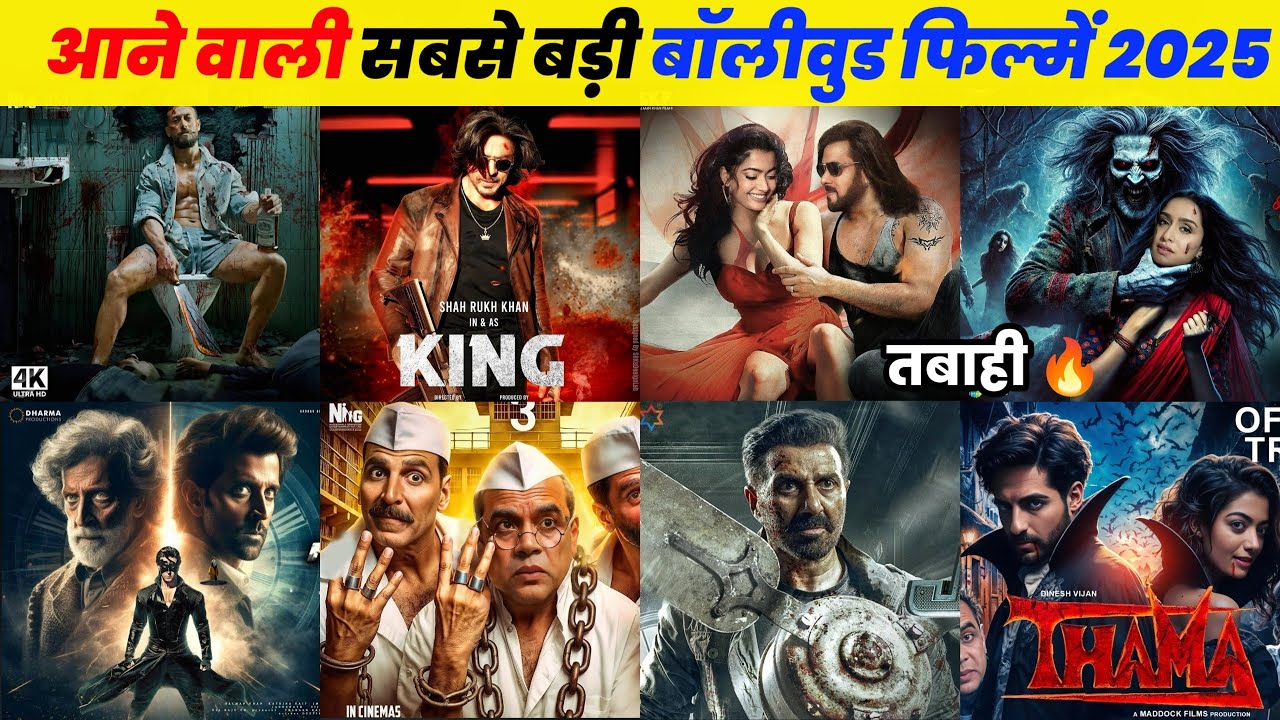 25 Biggest Upcoming Bollywood Movies 2025 | High Expectations | Upcoming Bollywood Films 2025
