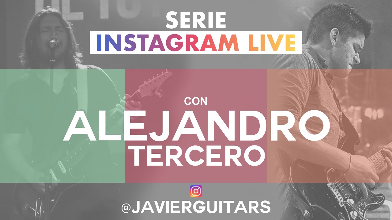 IG live #2 Javier Serrano entrevista a Alejandro Tercero
