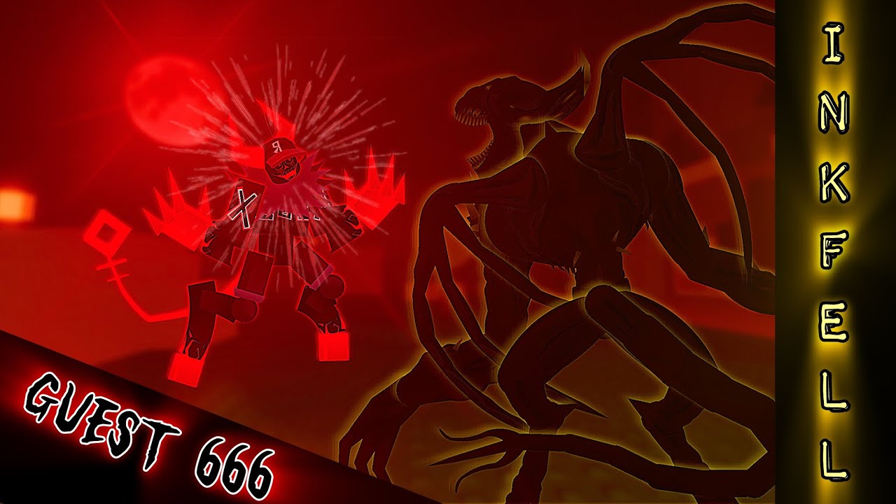Guest 666 Vs InkFell: Preview, (Forsaken, Sticknodes animation)