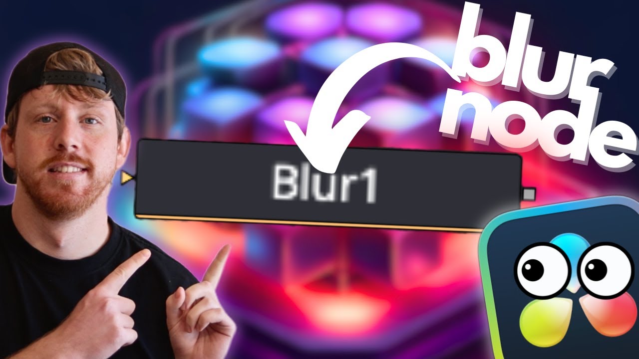 Blur in basic 3D compositions in  Fusion? | DaVinci Resolve 3D Part 2