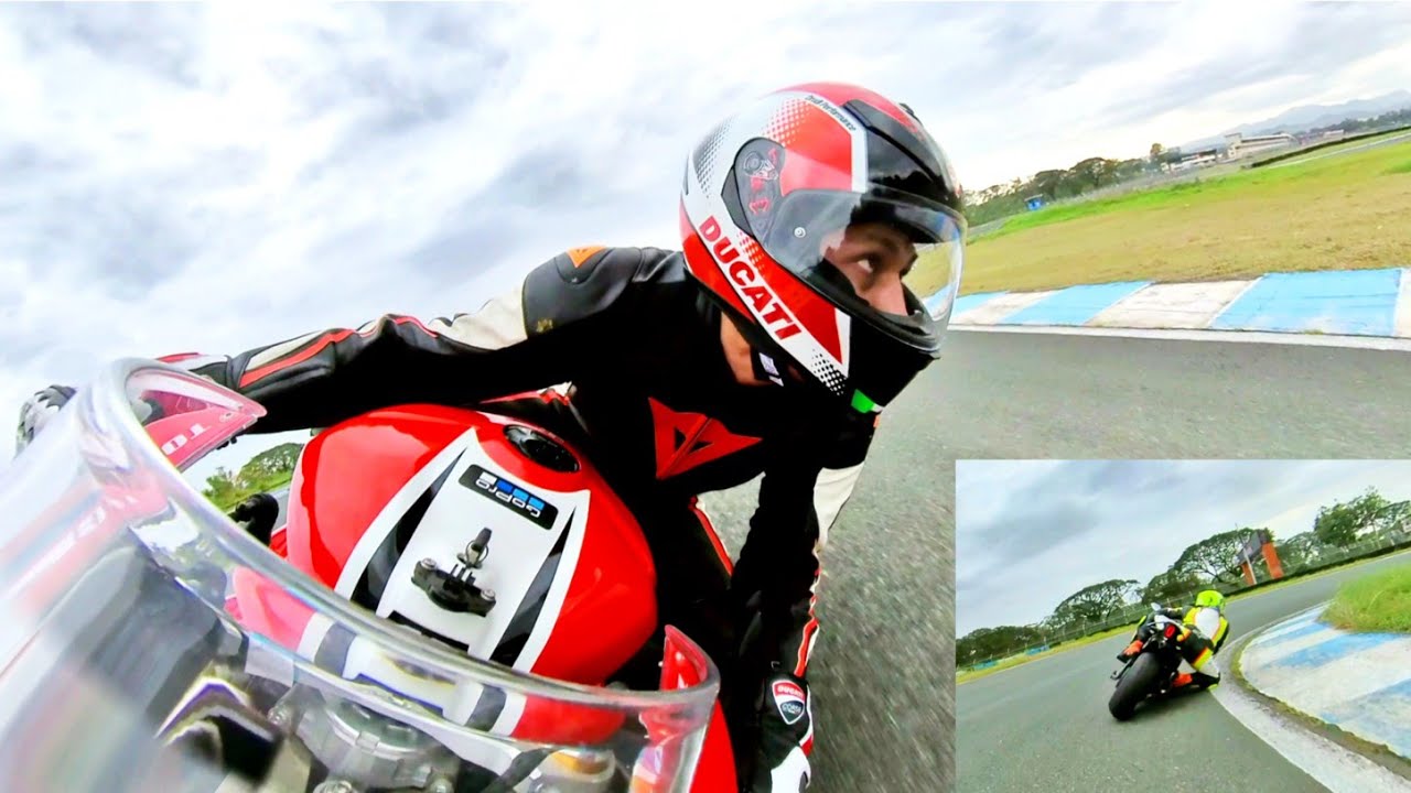 Playing with Z2P coach Joey with his Yamaha YZF R1.