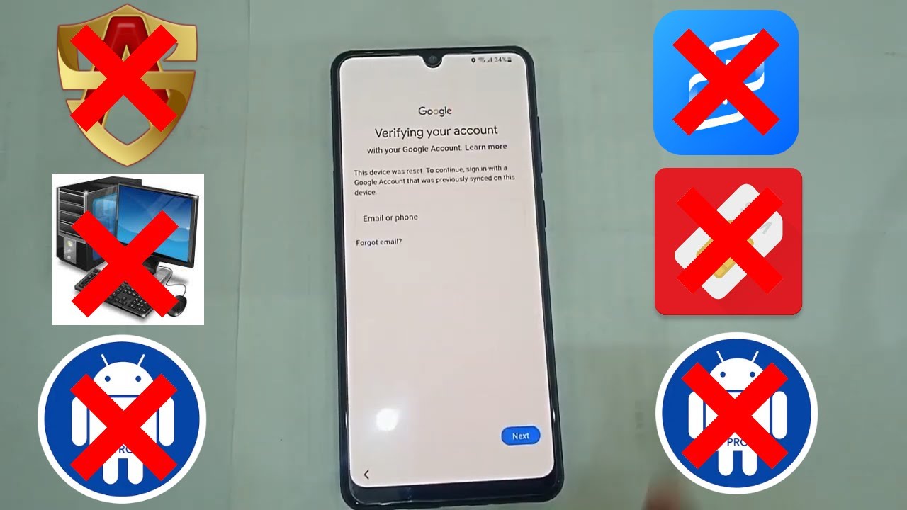 Samsung Galaxy A31 Google Account FRP Bypass - Samsung A33/A32 FRP Unlock Without PC