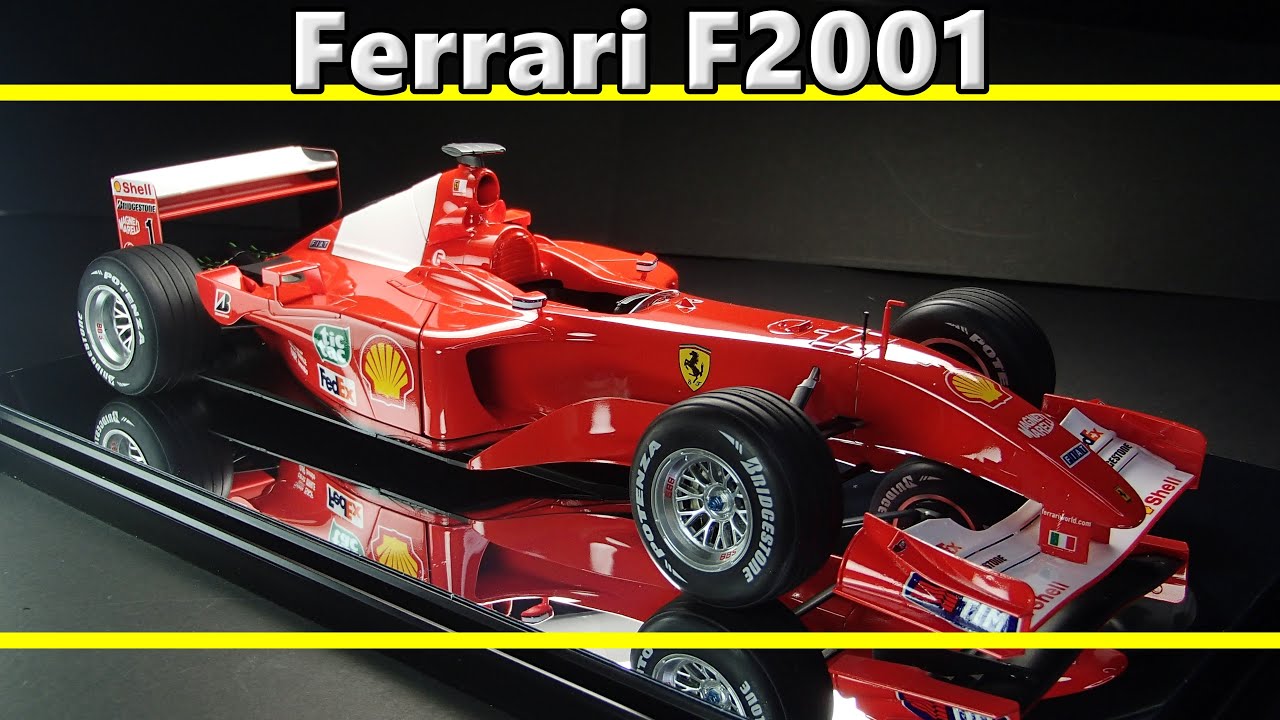 Ferrari F2001 / TAMIYA 1/20 Formula one / Масштабная модель / F1