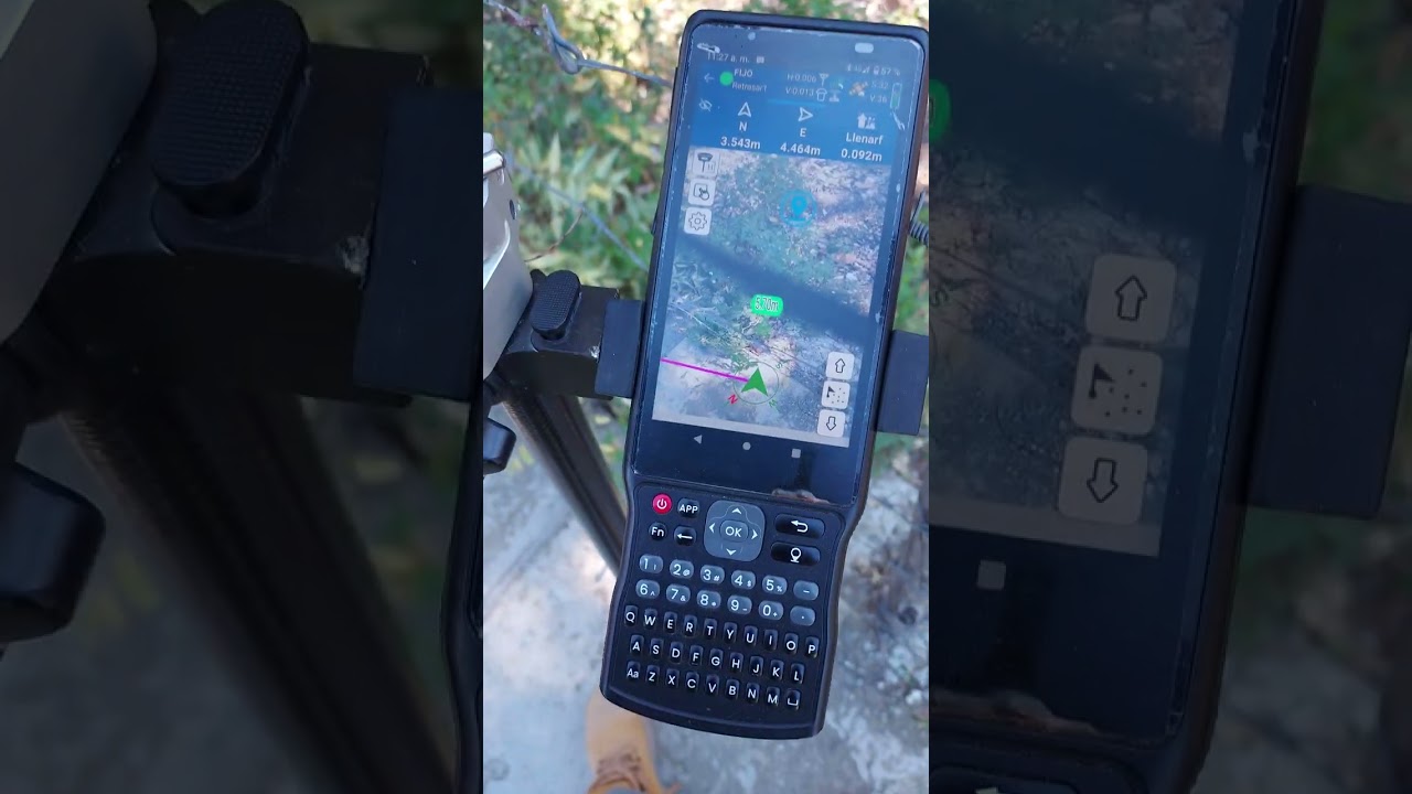 Configuración GNSS base & rover Geonin. 