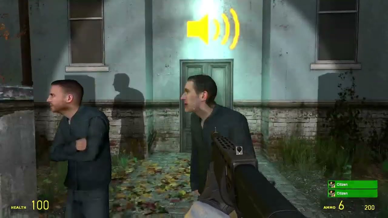 NPC Voice Chat in the Half Life 2 Campaign