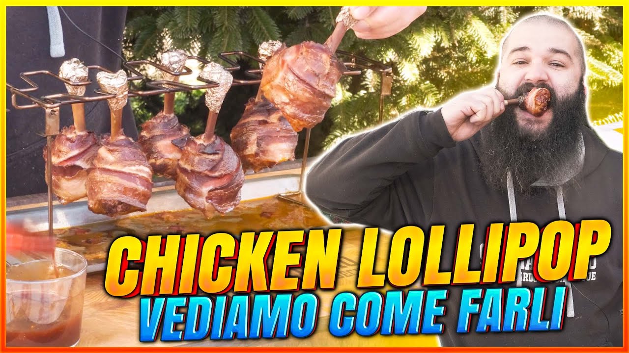 Chicken Lollipop Ricetta | Cosce di Pollo alla Griglia da Paura!  Grigliare Duro