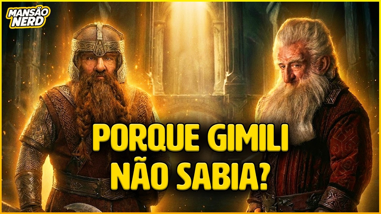 Por Que GIMLI Não Sabia Sobre BALIN em Moria? SENHOR DOS ANÉIS