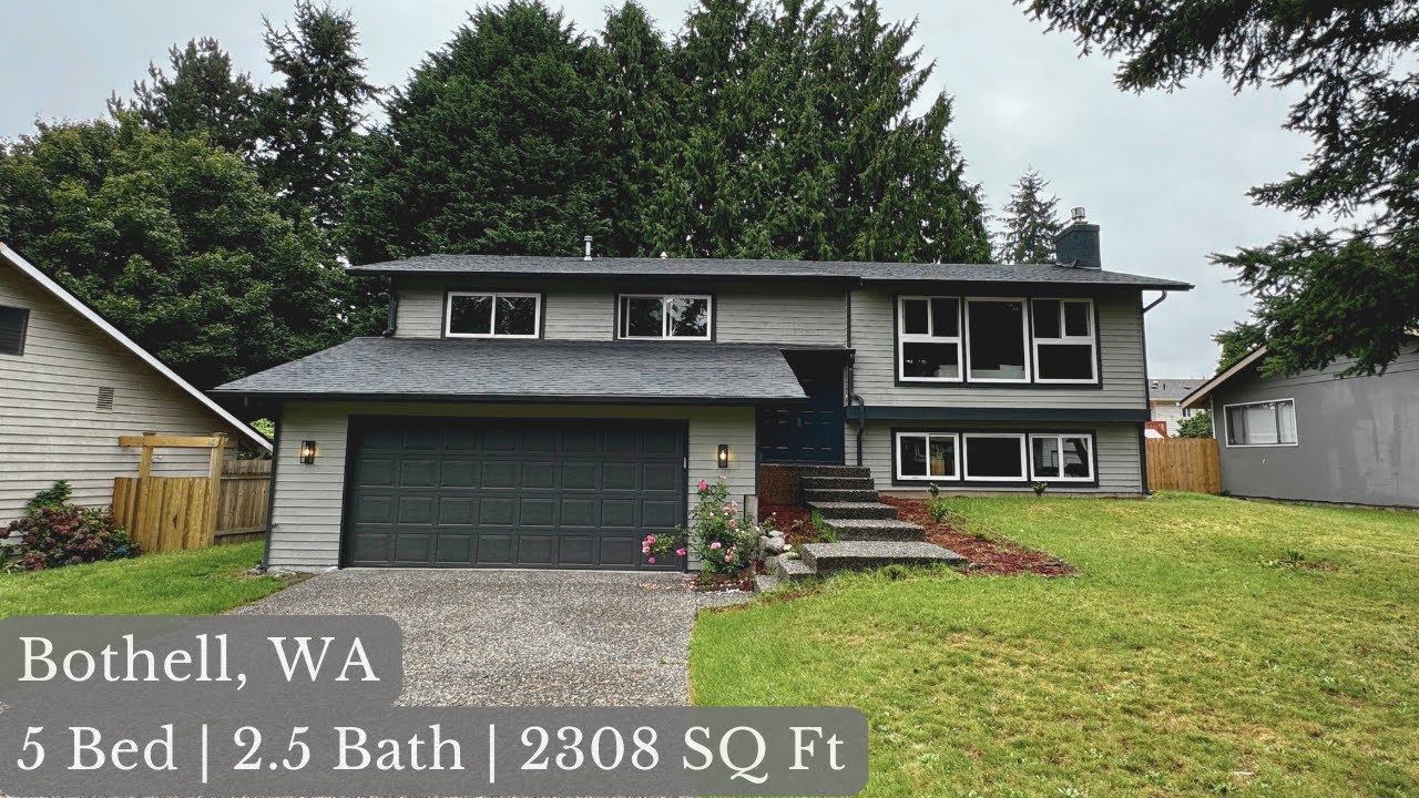 Spacious 5-Bedroom Home in Bothell, WA | Updated Basement