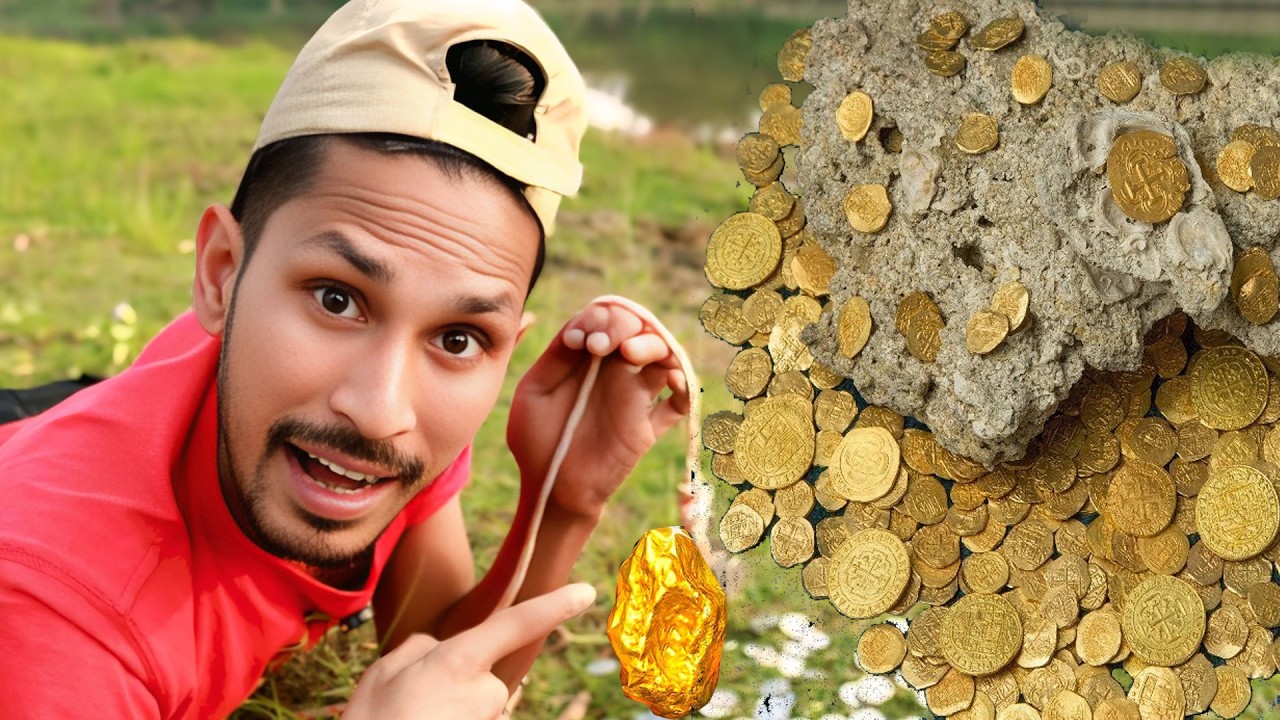 Поиск сокровищ на реке Челлендж – какое спрятанное золото мы найдем?