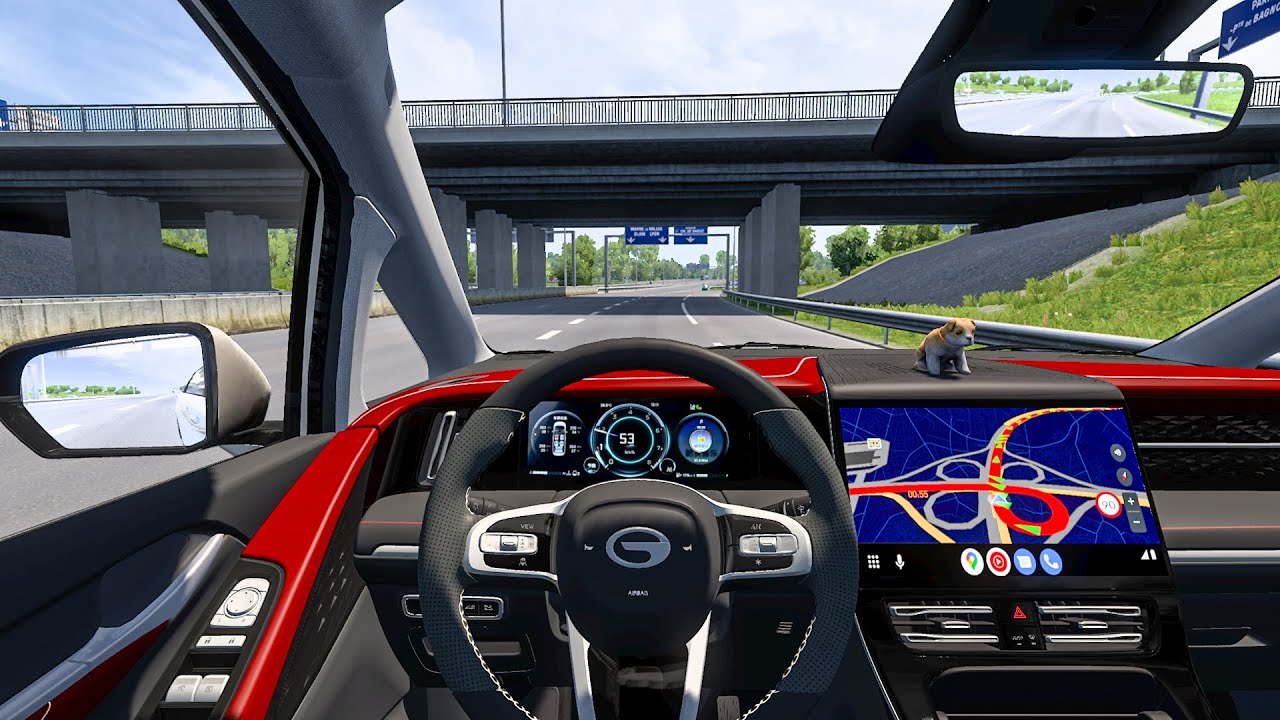 GAC Trumpchi M8 [253HP] || ETS2 Car Mod Gameplay || Euro Truck Simulator 2 1.54