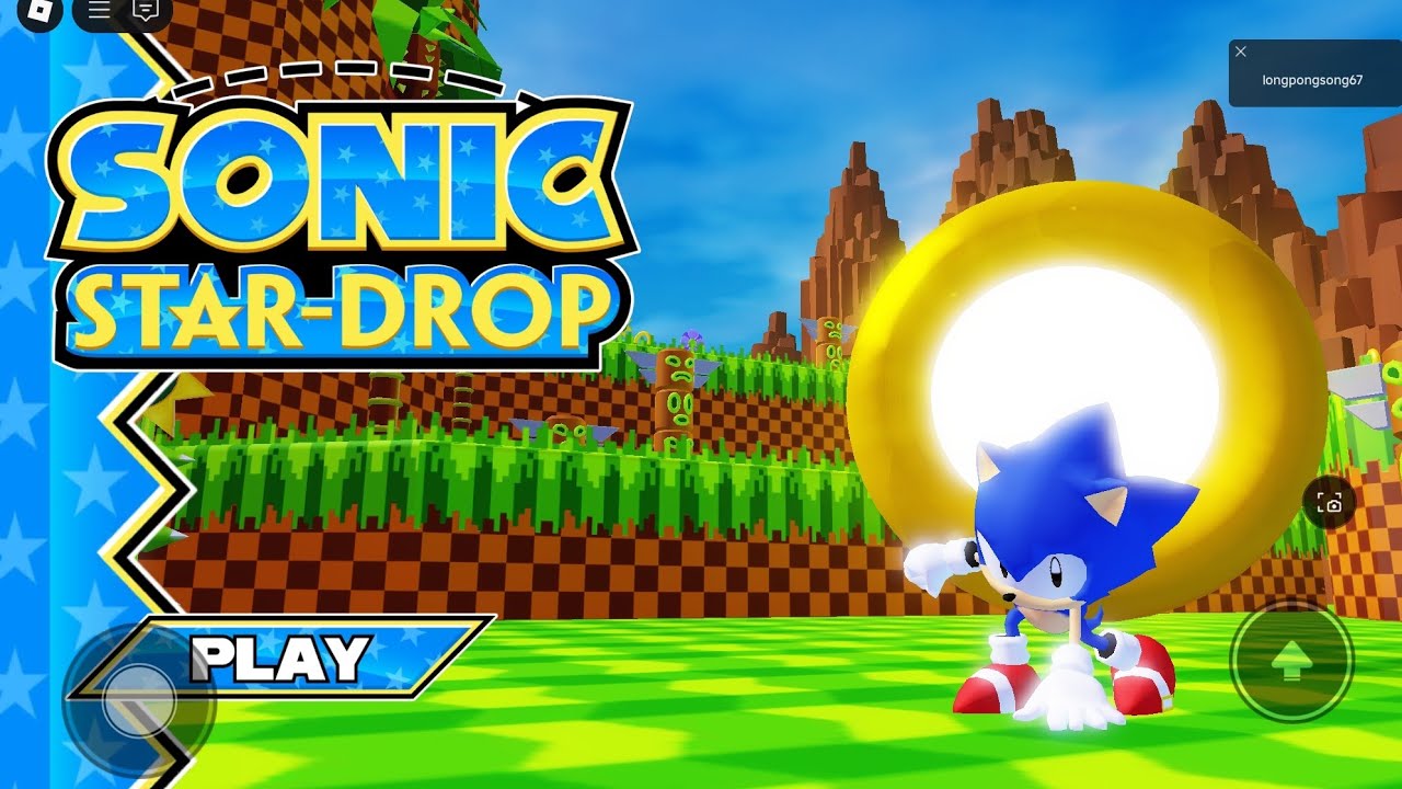 Rolox Sonic Star-Drop - собираю все изумруды #roblox #sonic #stardrop