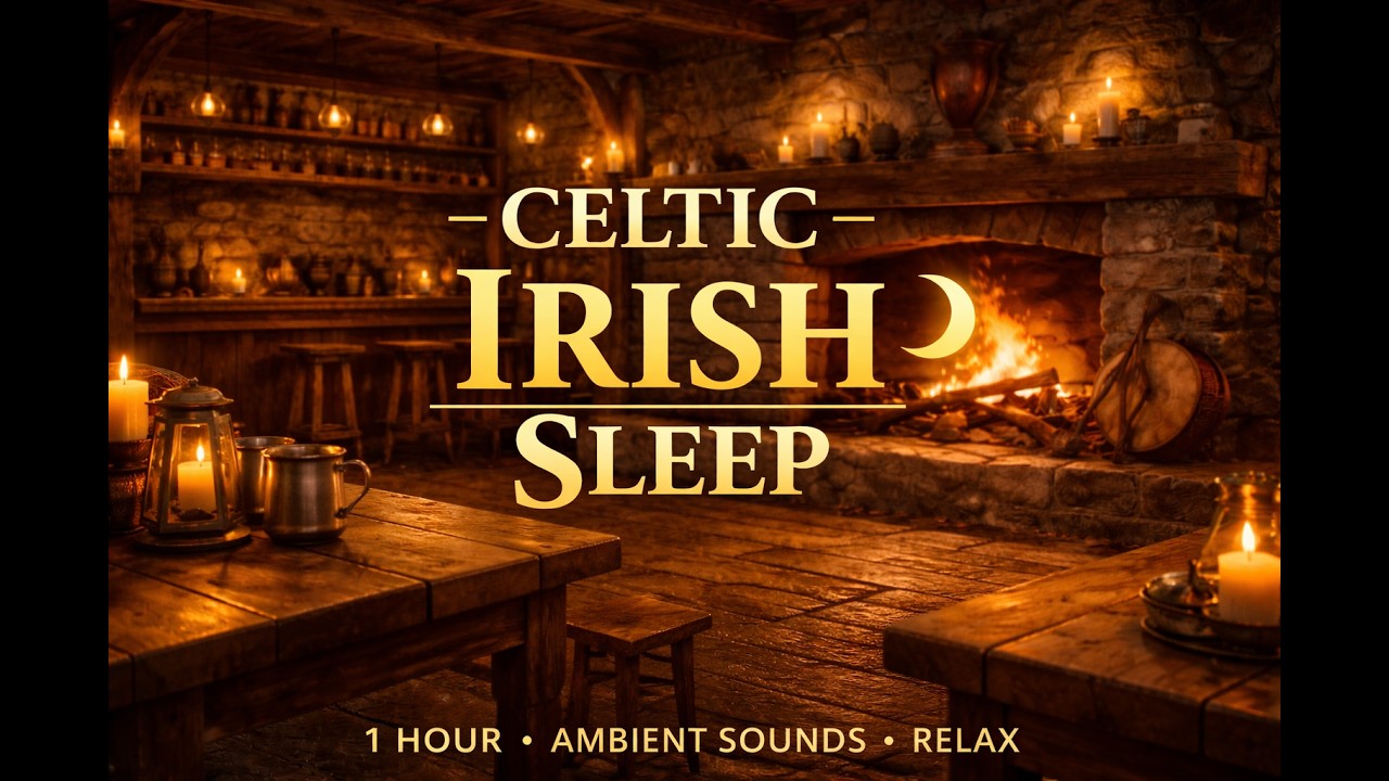 Celta Irish Cozy SleepTavern  FirefolkAmbience & Folk Music Celtic Yoga