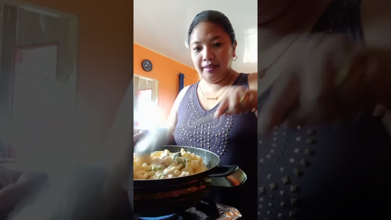 2022 vlog 14 .roooooooomige alfredo pasta maken ❤💋💋💋🙏👌🇸🇷