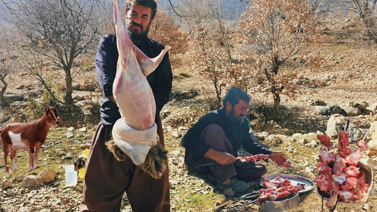 Iranian Nomadic Life: Incredible Hospitality in the Heart of the Cold Mountains 😲🏔️