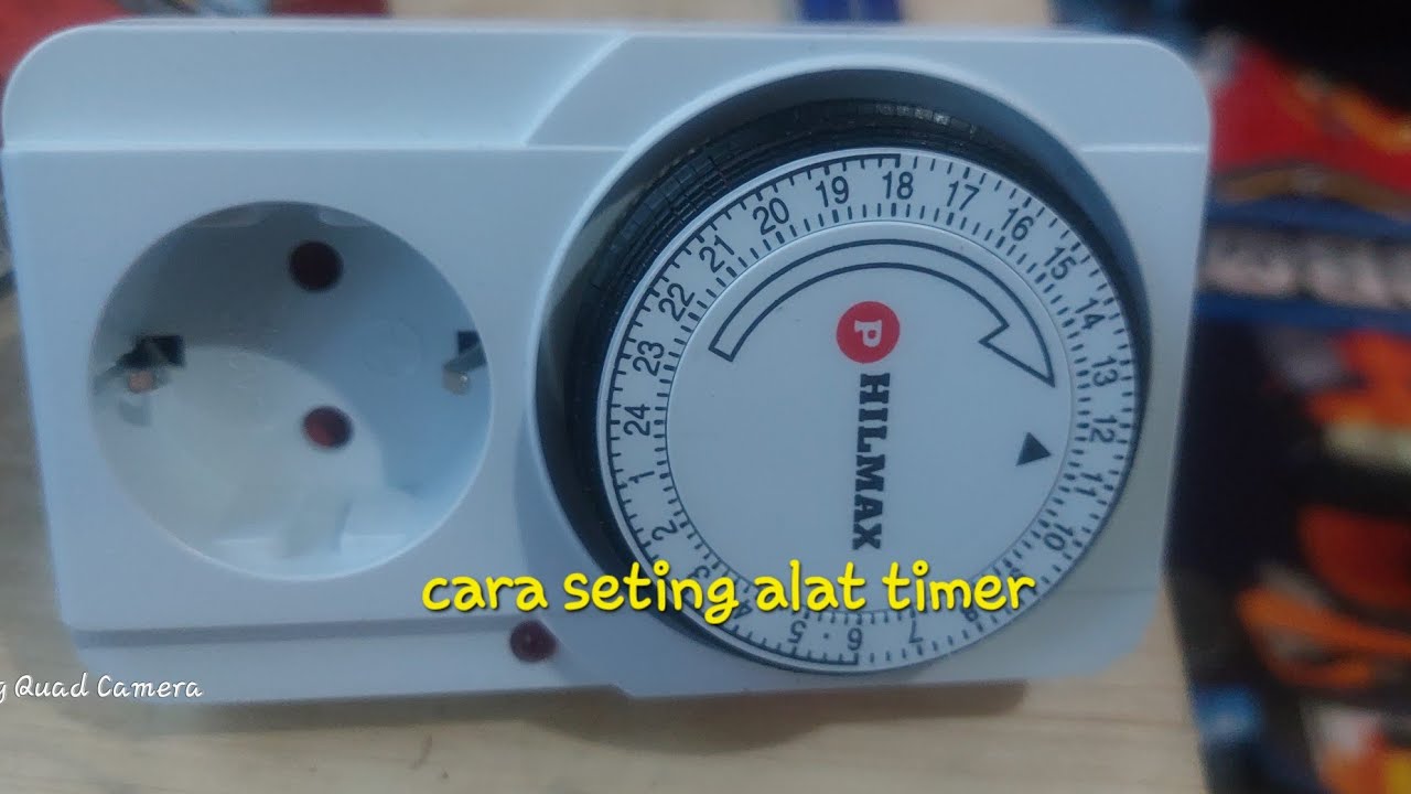 cara  seting alat timer pln otomatis