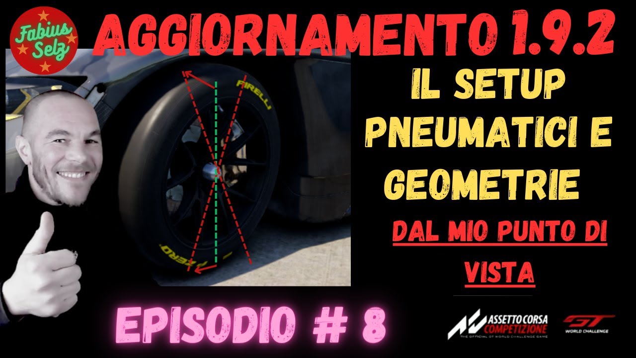 ACC setup pneumatici e geometrie
