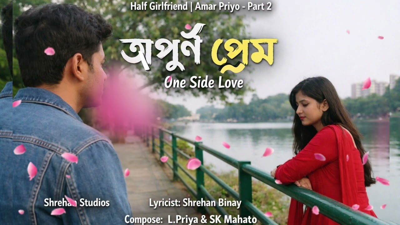 অপূর্ণ প্রেম - একতরফা ভালোবাসার গল্প | Shrehan Binay | Official Music | Shrehan Studios