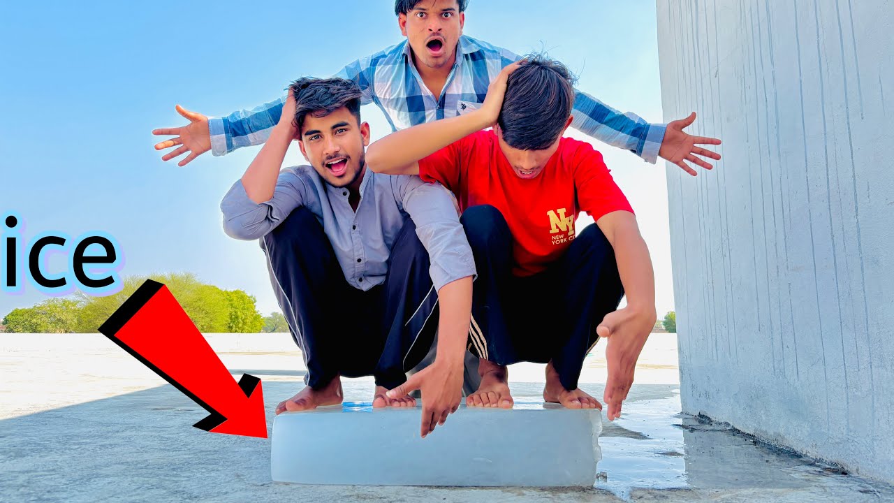 Extreme Ice Standing Challenge |Baraf Par Khade Rehne Ka Maha Challenge! कोन लास्ट में हटेगा आइस से?