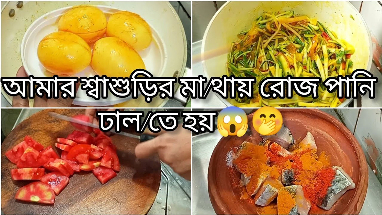 আমার শ্বাশুড়ির মা/থায় রোজ পানি ঢা/লতে হয়🤭দিনের বেলা নির্যা/তন আর রাতের বেলা যা করতেন😱