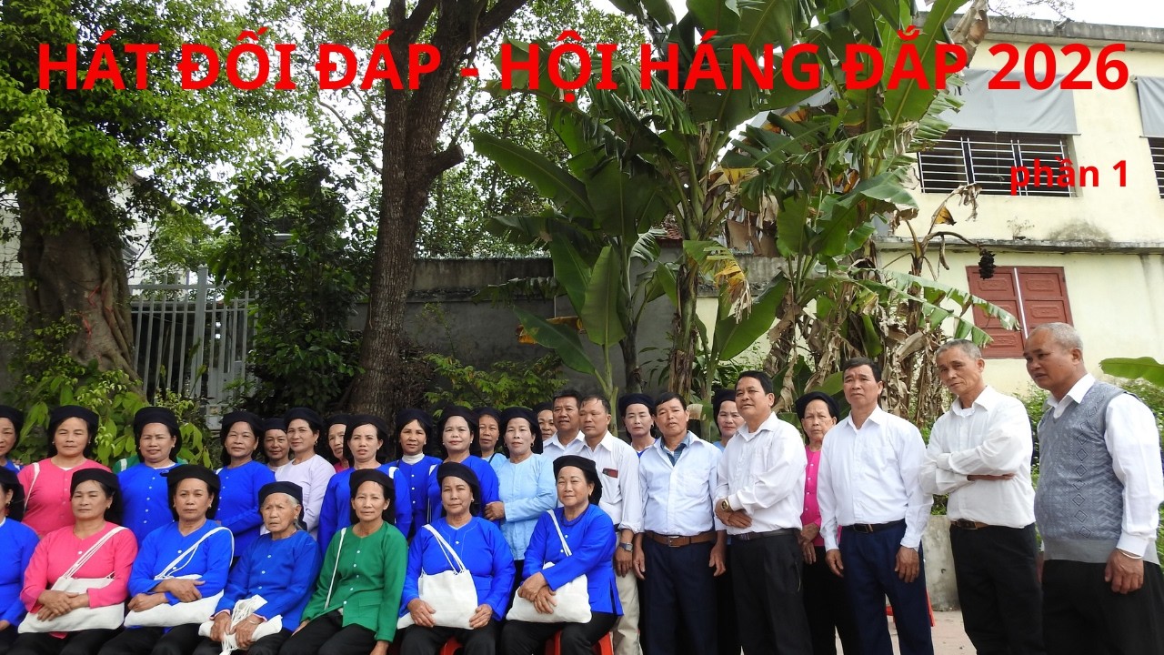 CLB dân tộc sán chí Hát Đối đáp - HỘI HÁNG ĐẮP 2026 phần 1