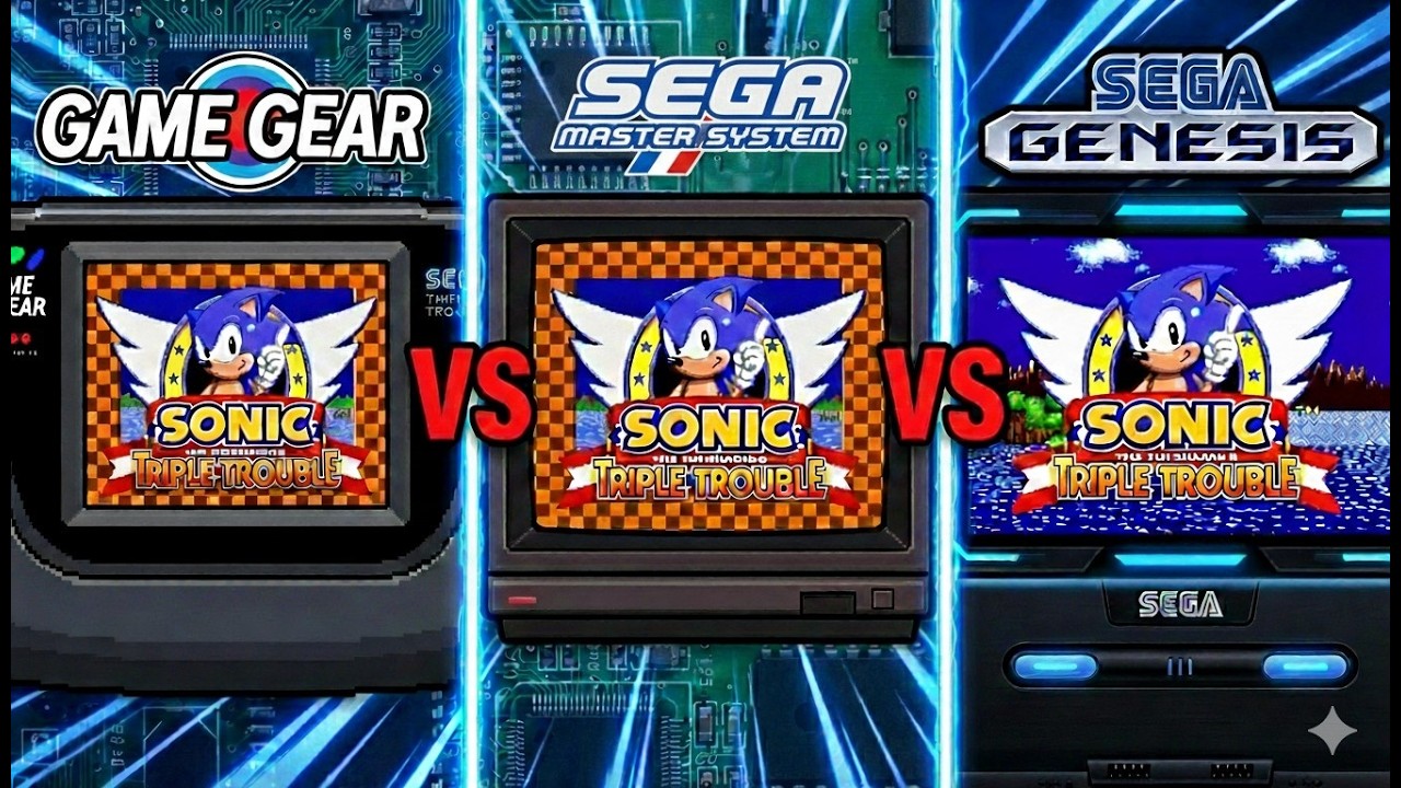 Sonic Triple Trouble Remake Review: Game Gear, Master System, & Genesis Comparison