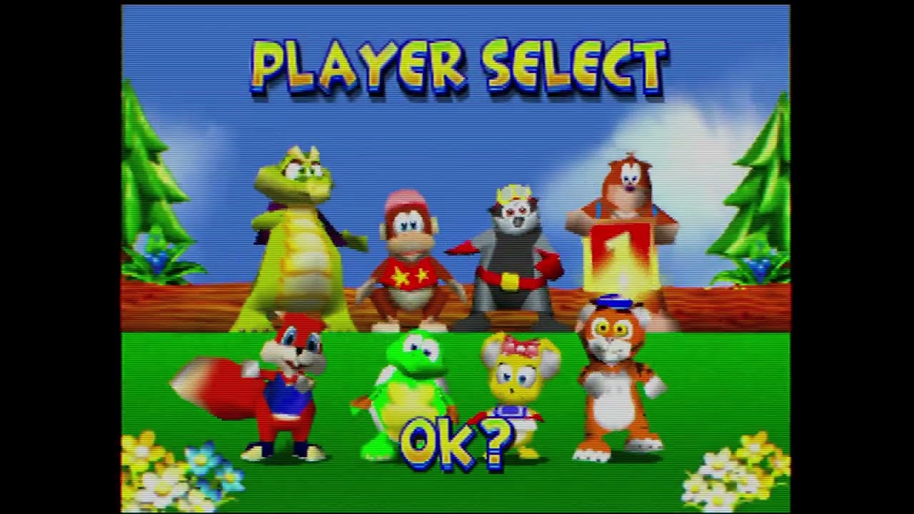 Diddy Kong Racing Analogue 3D