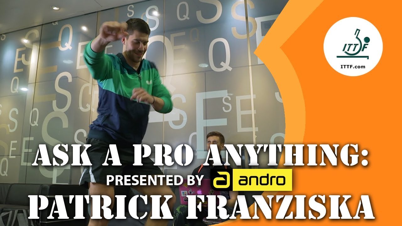 Patrick Franziska | Ask a Pro Anything presented by andro
