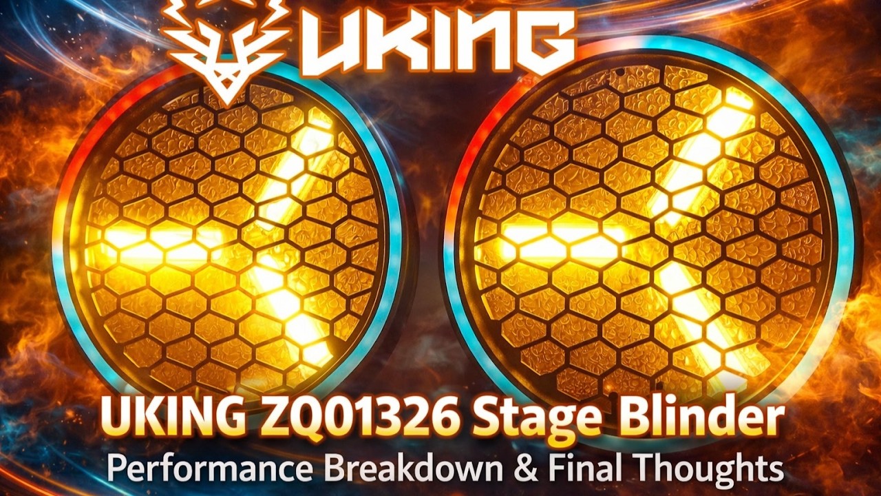 Обзор сценической шторки UKING ZQ01326 6x30w | Заключительные мысли и анализ характеристик