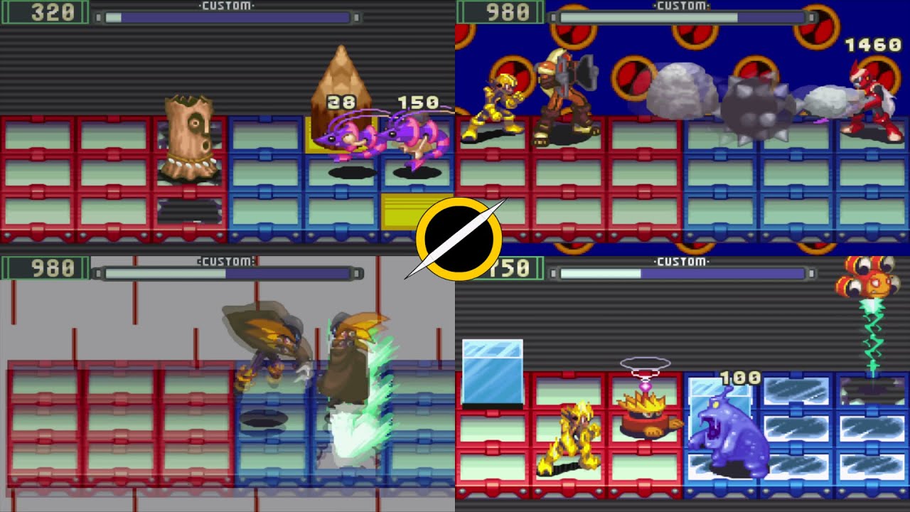 Mega Man Battle Network 2 All Styles, Battle Chips and Program Advances