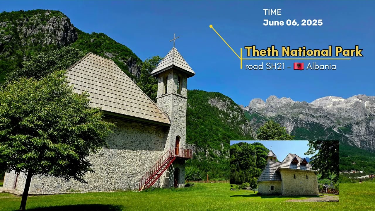 The famous road SH21 - THETH | 🇦🇱 Albania | Moto trip | Bmw R1250 GS [POV]