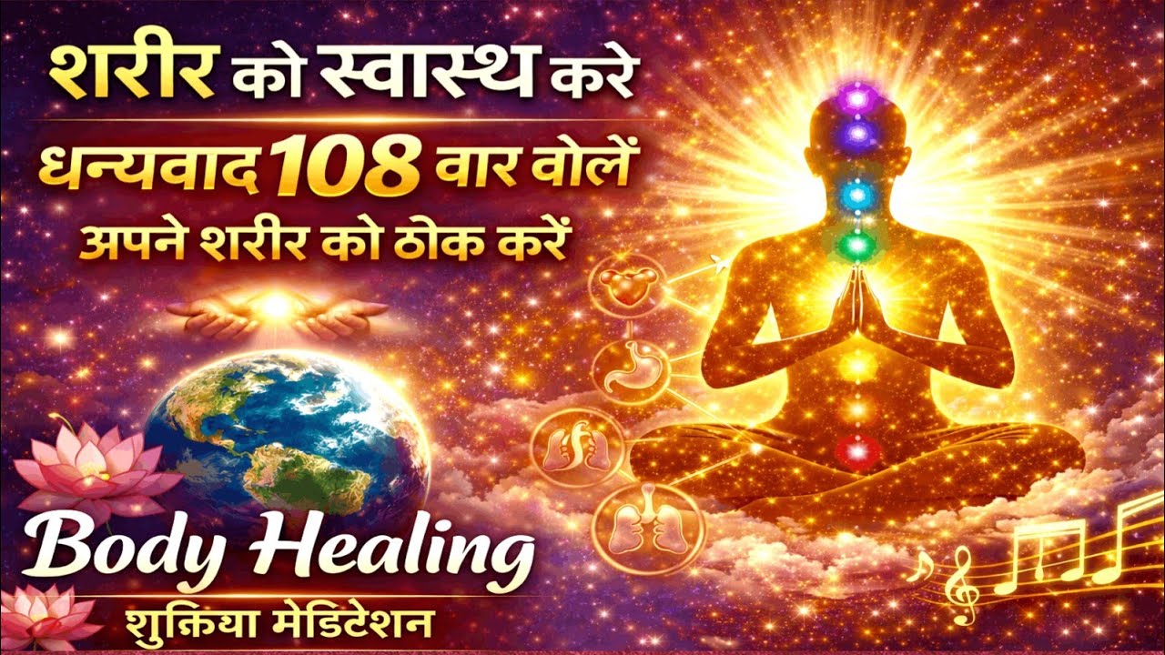 108 बार सुनने मात्र से शरीर को स्वास्थ्य करे – Body Healing Meditation
