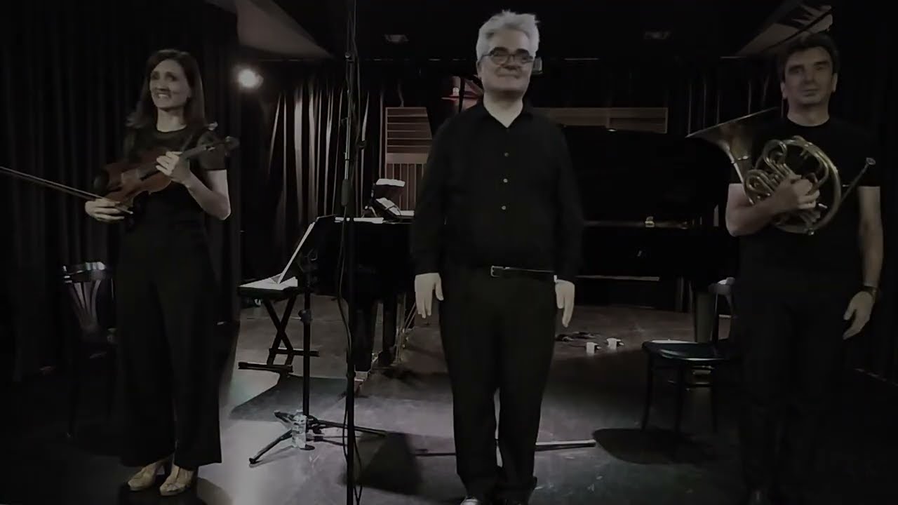T. MADSEN: Trío para violín, trompa y piano op. 110. III.- Allegretto