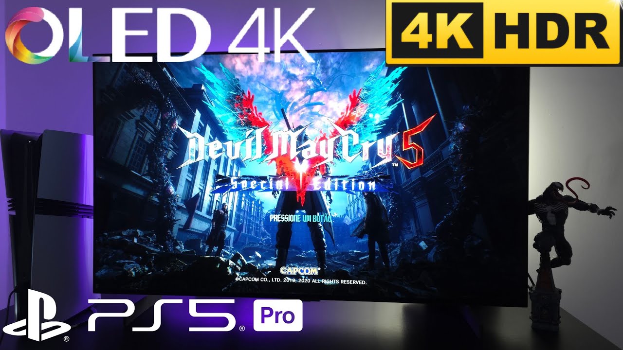 DEVIL MAY CRY 5 OLED & PS5 PRO 4K 120FPS HDR ULTRA GRÁFICOS 